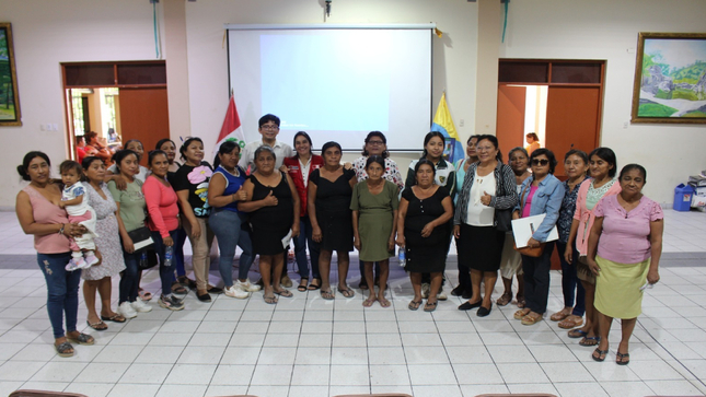 MDT capacita a mujeres lideres en la lucha contra la violencia a la mujer e integrantes del grupo familiar