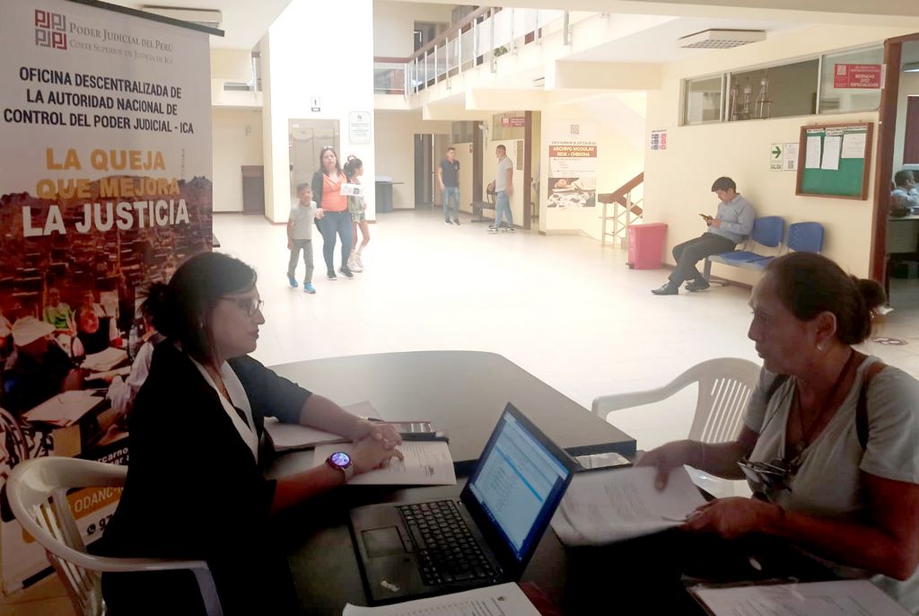 Corte Superior de Justicia de Ica.
