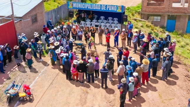 Casi 4 millones para mejoramiento vial y peatonal en el sector noreste de la ciudad de Puno
