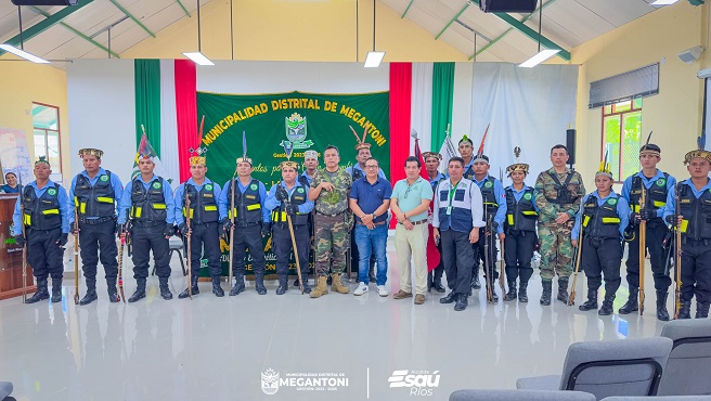 Alcalde Esaú Ríos se reunió con el representante del frente policial Vraem