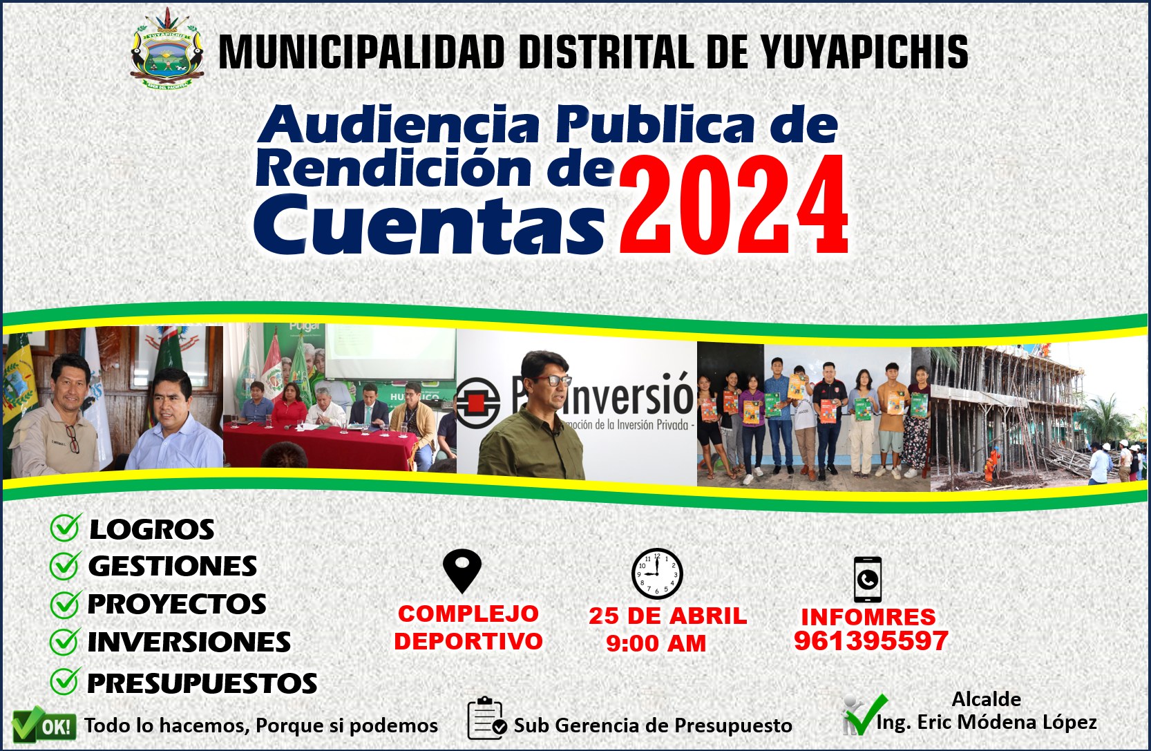 audiencia publica de rendicion de cuentas 2024