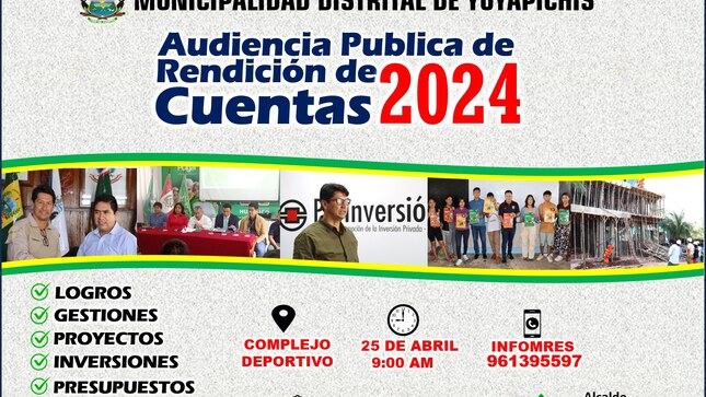 audiencia publica de rendicion de cuentas 2024