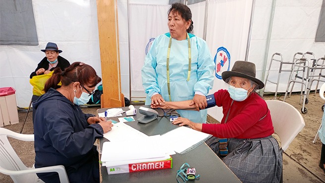 Más de 2000 pobladores fueron atendidos en grandes campañas de salud preventiva en Abancay y Andahuaylas