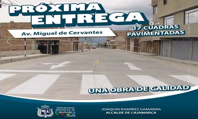 ๐คHemos pavimentado 17 cuadras de la Av. Miguel de Cervantes con el objetivo de mejorar el acceso al turismo y elevar la calidad de vida de mรกs de 300 familias.
ยกEs un logro que beneficia a toda nuestra provincia!