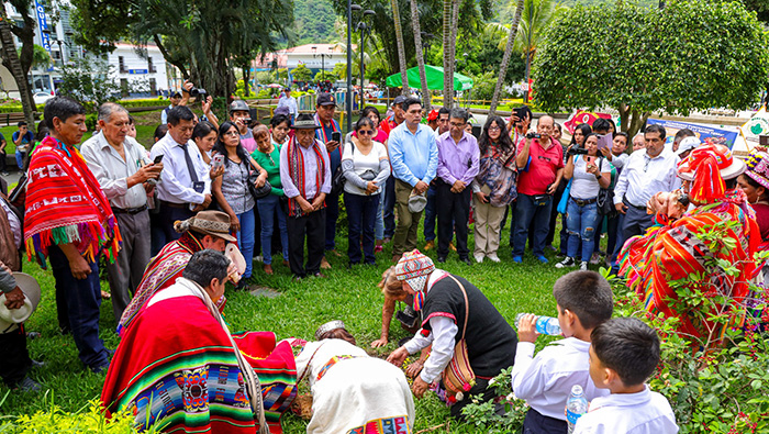 Autoridades provinciales participaron en el día internacional de la tierra