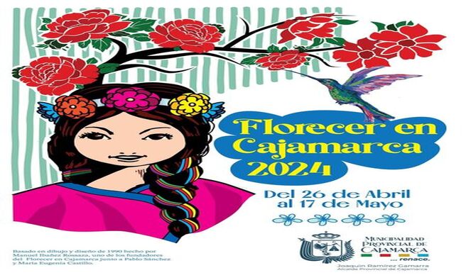 Conoce el programa oficial de la primavera andina, que se realizarรก con actividades culturales, arte y religiรณn.
Invitamos a los turistas y a la poblaciรณn cajamarquina a ยกFlorecer en Cajamarca! ๐ธ