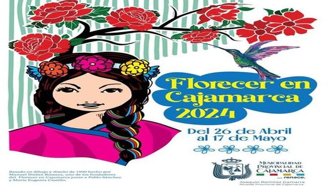 Conoce el programa oficial de la primavera andina, que se realizará con actividades culturales, arte y religión. 
Invitamos a los turistas y a la población cajamarquina a ¡Florecer en Cajamarca! 🌸