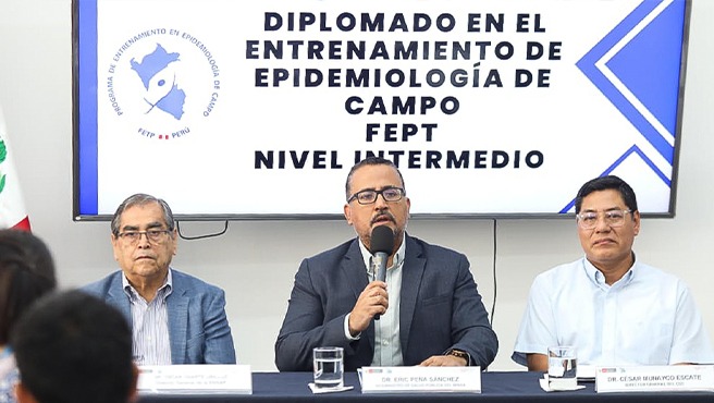 Minsa fortalece capacidad de epidemiólogos a nivel nacional para responder adecuadamente ante emergencias sanitarias