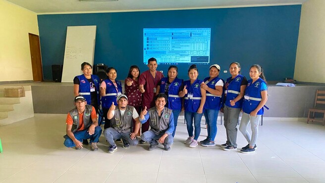 CAPACITACIÓN A LAS ACTORAS SOCIALES DEL CENTRO POBLADO DE ARWIMAYO