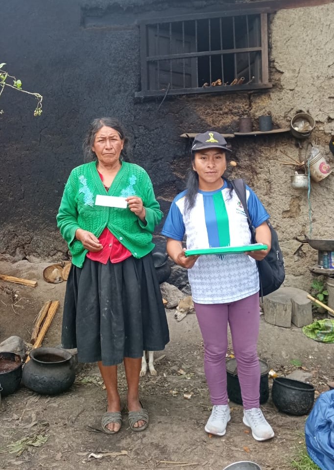 Continuamos con el empadronamiento masivo de hogares en Pingo y Campana