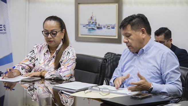 Alcalde logra importante avance del proyecto del Desembarcadero Pesquero de Huarmey