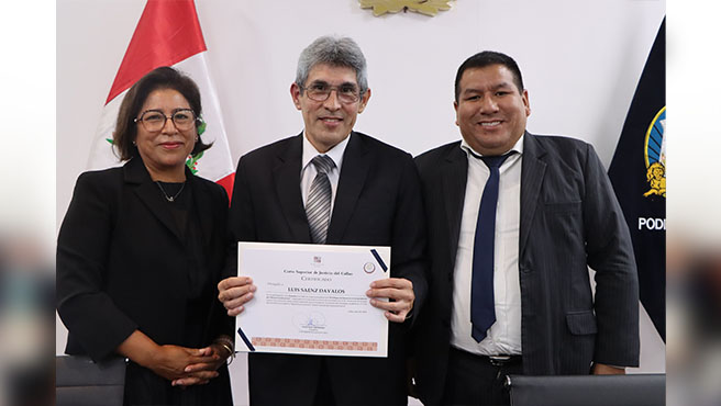 Catedrático Luis Sáenz Dávalos realizó un taller participativo denominado “El Enfoque de Género en la Jurisprudencia del Tribunal Constitucional”en el marco del 63° aniversario de la Corte del Callao,