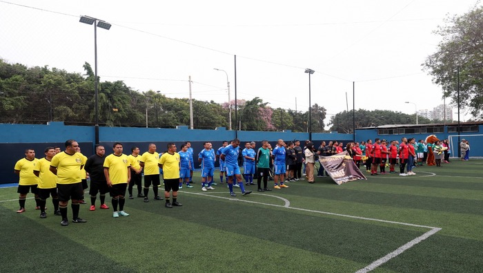 Viceministro de Recursos para la Defensa inauguró campeonato deportivo “37.° Aniversario”