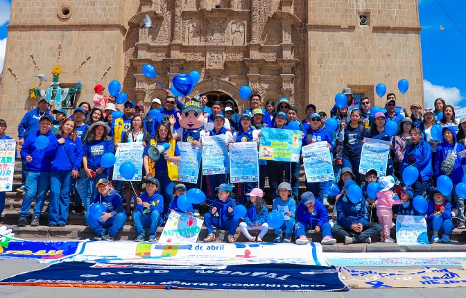 Concejo municipal participó en la marcha conmemorativa por el Día Internacional del Autismo