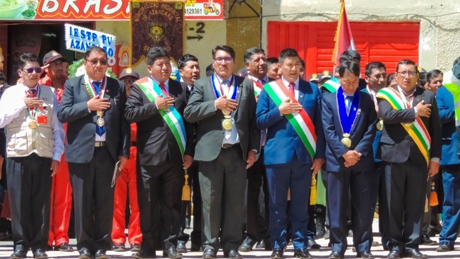 Concejo Municipal de Puno conmemora los CCXLII años de inmolación de Pedro Vilcapaza, el 'Puma indomable'