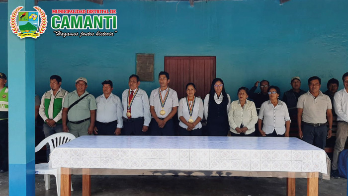 El Alcalde de la Municipalidad Distrital de Camanti, Sr. Renan Contreras Huillca participo en la ceremonia de HUACYUMBRE