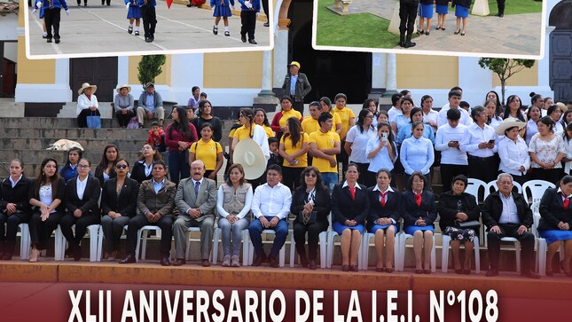 XLII aniversario de la I.E.I. N°108 - Pueblo Nuevo 