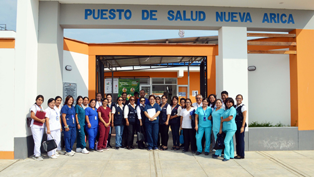 Asistencia Técnica fortalece Puesto de Salud Nueva Arica