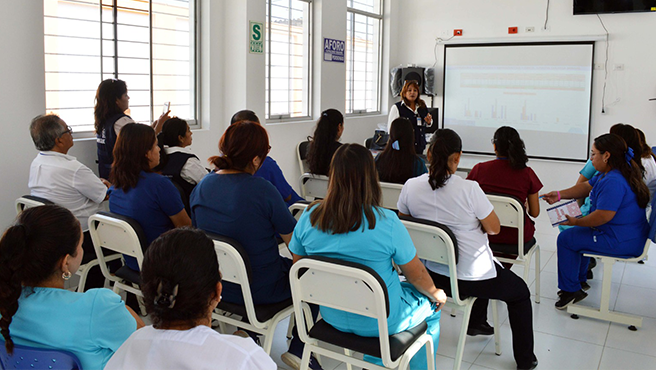 Asistencia Técnica fortalece Puesto de Salud Nueva Arica