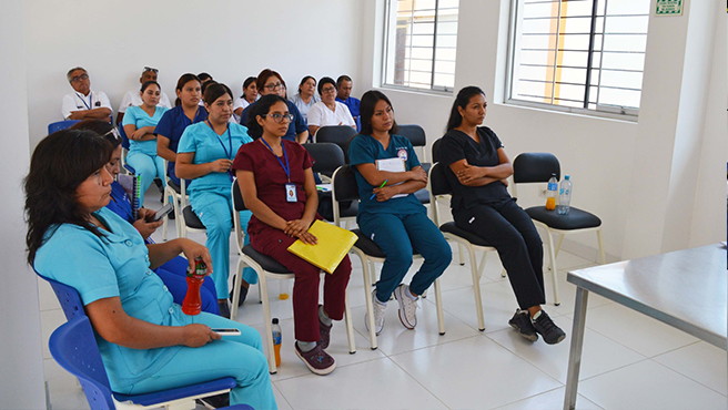 Asistencia Técnica fortalece Puesto de Salud Nueva Arica