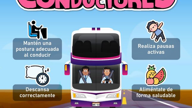 Hábitos saludables para conductores