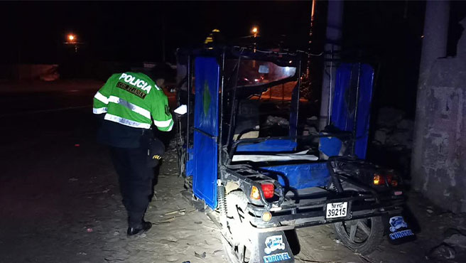 Serenazgo de Huarmey recupera moto extraviada.