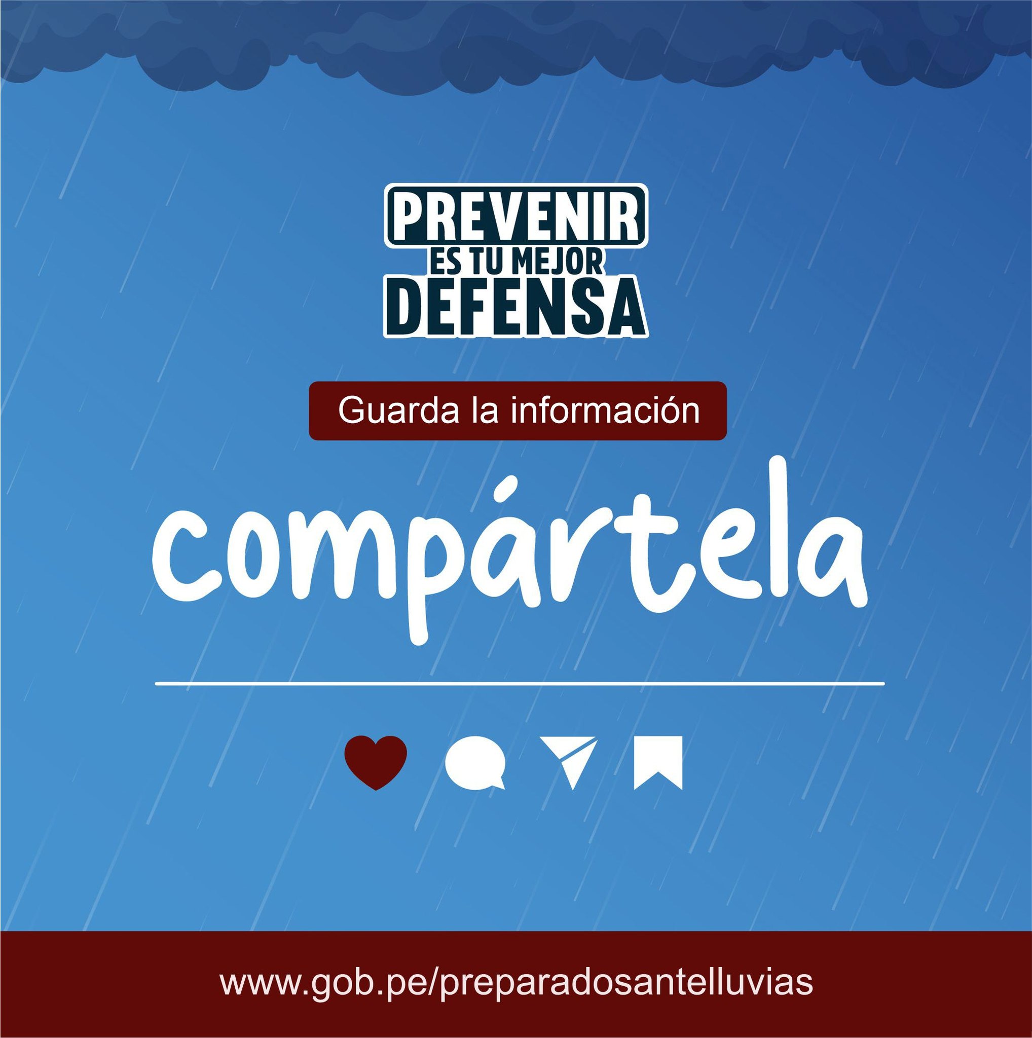 ¡Protege tu vivienda de las lluvias intensas!