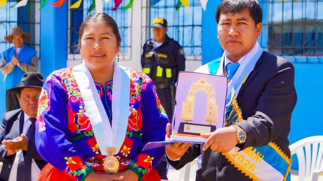 Municipalidad de Puno reconoce y saluda el XI Aniversario del centro poblado de Tacasaya, distrito de Chucuito