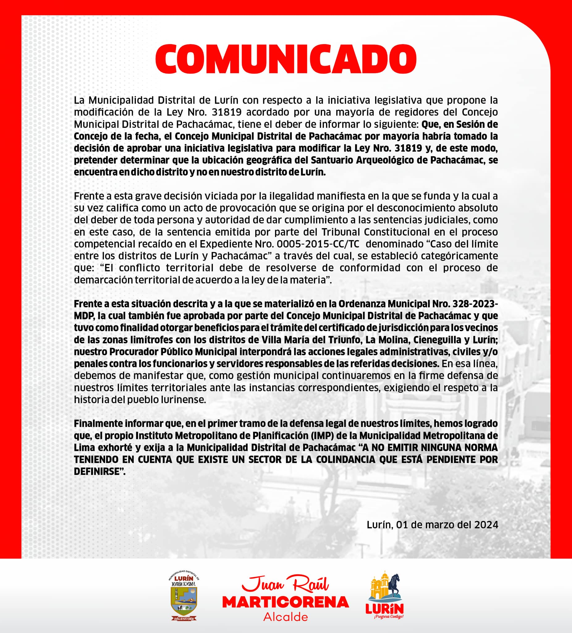 Archivo de JPG sobre una publicación del área de imagen