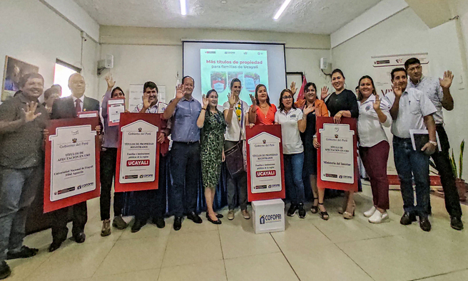 Entre los beneficiarios están la Universidad Nacional de Ucayali,  el Ministerio del Interior y el Ministerio de Desarrollo e Inclusión Social.