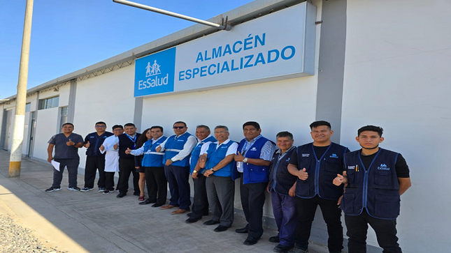 Almacén de EsSalud Tacna logra certificación de buenas prácticas de almacenamiento y autorización sanitaria