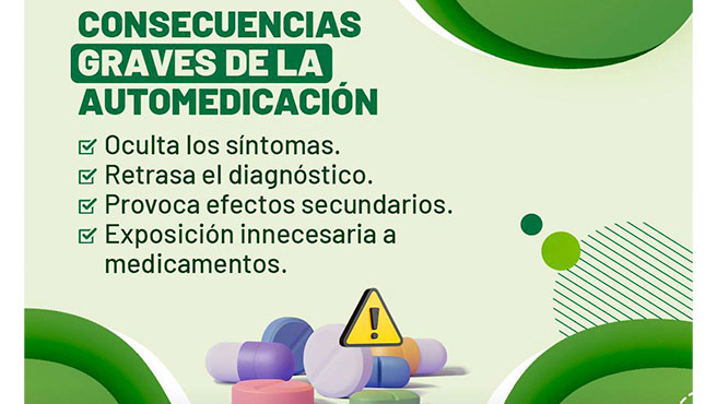 Recuerda que la automedicación puede ser mortal. Si tienes síntomas, acude al establecimiento de salud más cercano. #UnidosContraElDengue