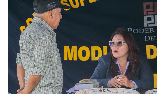 Inicia el Programa de " Justicia en tu Comunidad " en la provincia de Huarmey.