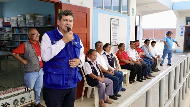 Gobierno Regional gestiona ampliación del servicio educativo en el distrito de Pacanga