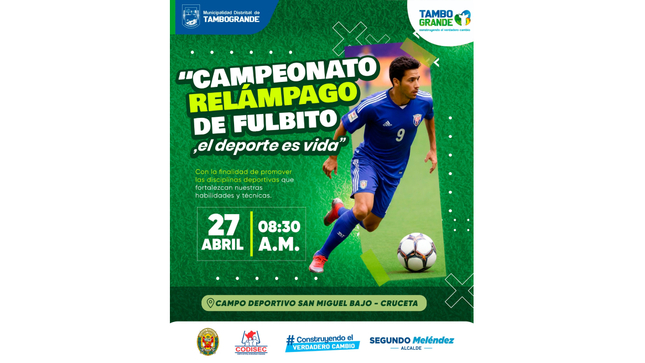 CAMPEONATO RELÁMPAGO DE FÚTBOL ‼️ ¡EL DEPORTE ES VIDA