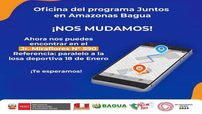 Programa Juntos 𝗡𝗨𝗘𝗩𝗔 𝗗𝗜𝗥𝗘𝗖𝗖𝗜ÓN