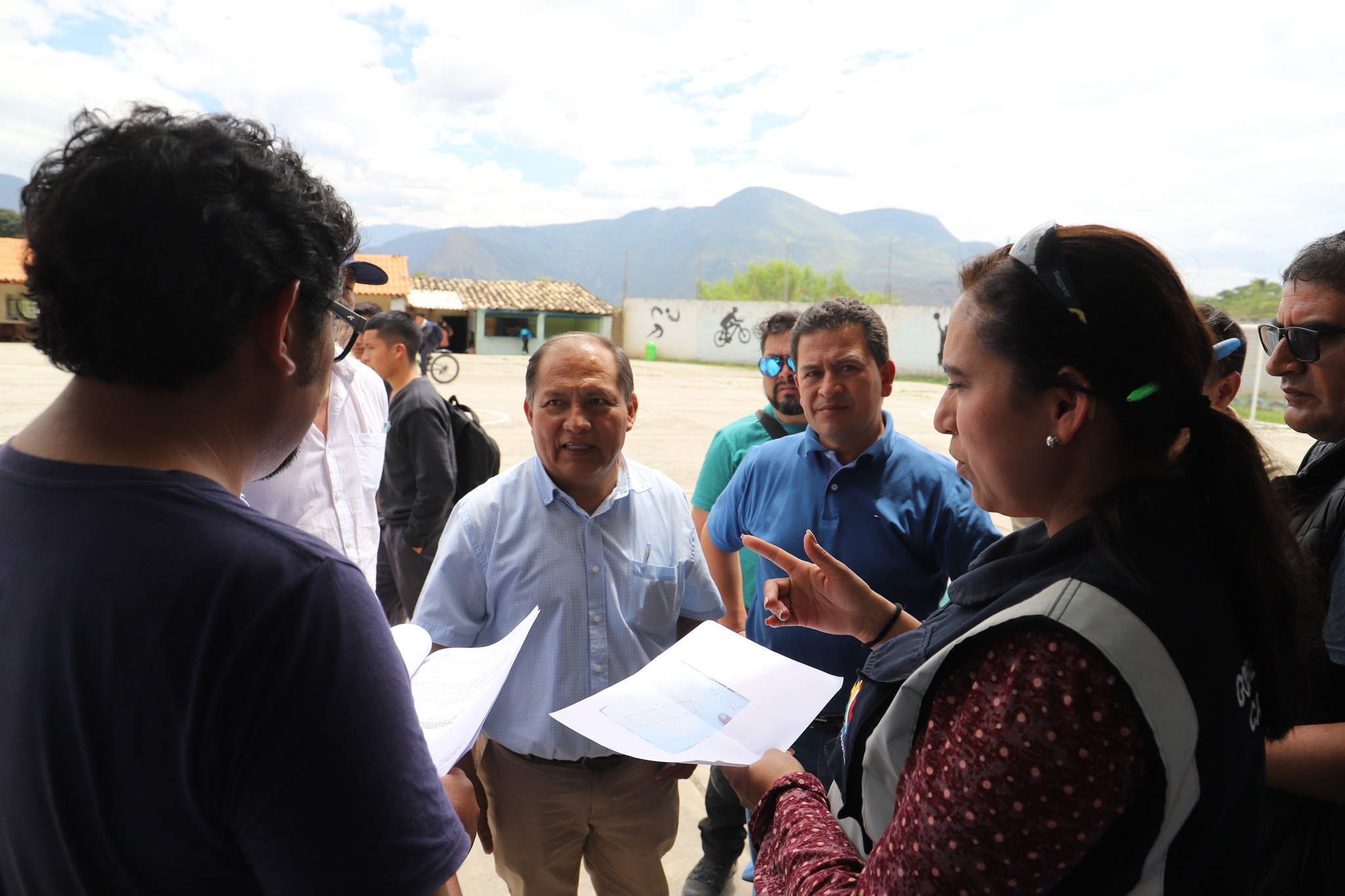 Entrega del terreno