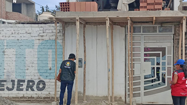 Municipalidad continua con la recuperación de las vías en la ciudad de Huarmey