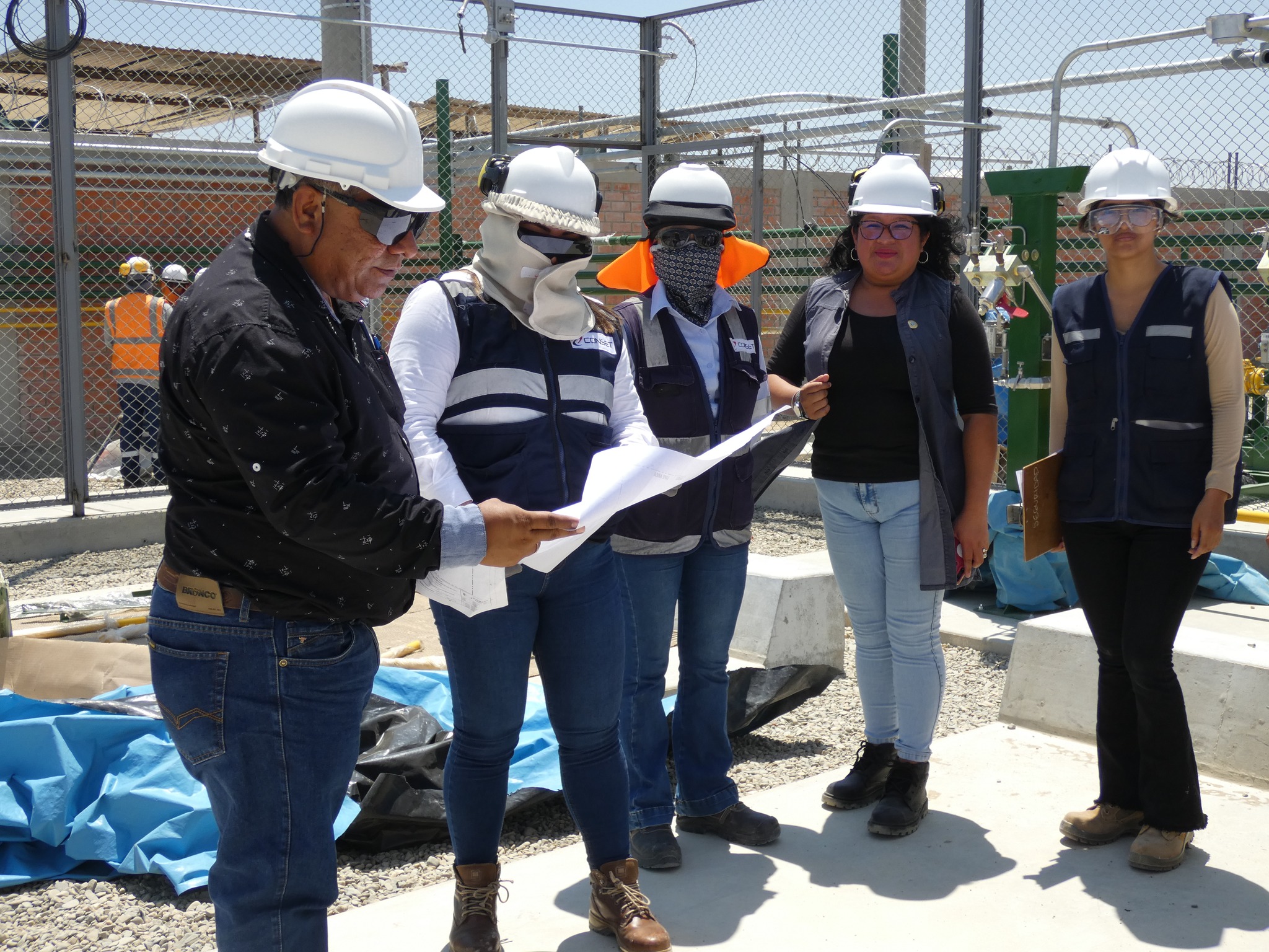 Alcalde Visita Estación Virtual De Gas Que Brindará Servicio De Suministro De Gas A Domicilio