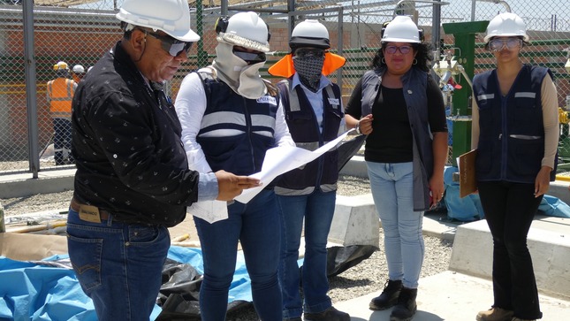 Alcalde Visita Estación Virtual De Gas Que Brindará Servicio De Suministro De Gas A Domicilio