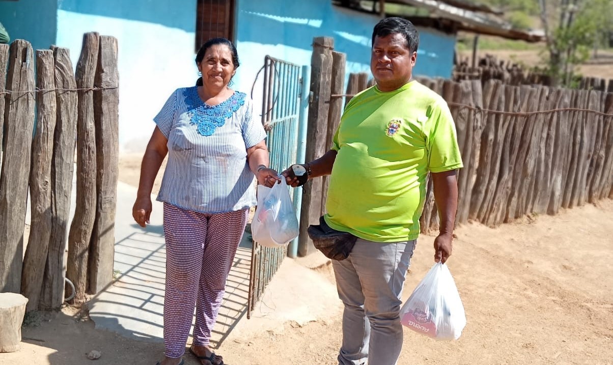 Caserío El Ángel En Máncora, Contribuye Con Abono Para El Compost