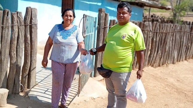 Caserío El Ángel En Máncora, Contribuye Con Abono Para El Compost