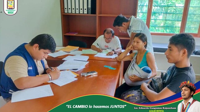 campaña de atención integral gratuita en el CC.NN. de Bichanak 