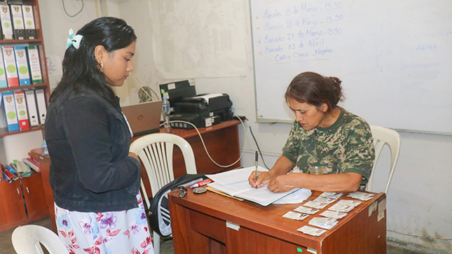 Jóvenes participan de la segunda Campaña de Inscripción al servicio militar