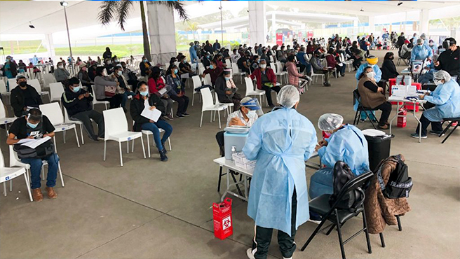 FOTO 1 Vacunatorio del Parque Zonal Huiracocha cierra definitivamente el 30 de abril 