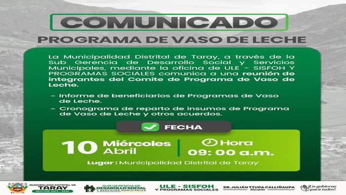 Comunicado 