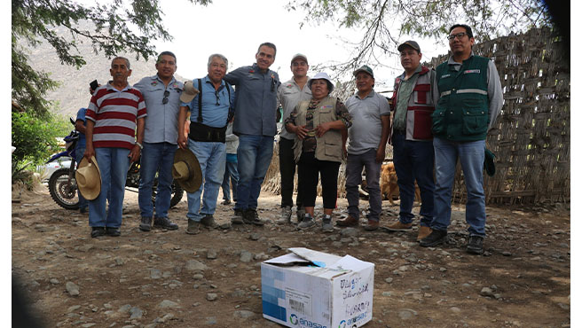 Autoridades articulan esfuerzo para para la comercialización de productos agrícolas en el valle de Culebras.