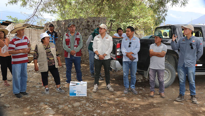 Autoridades articulan esfuerzo para para la comercialización de productos agrícolas en el valle de Culebras.