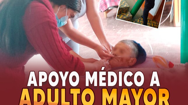 Apoyo médico a adulto mayor residente del Asilo Natividad