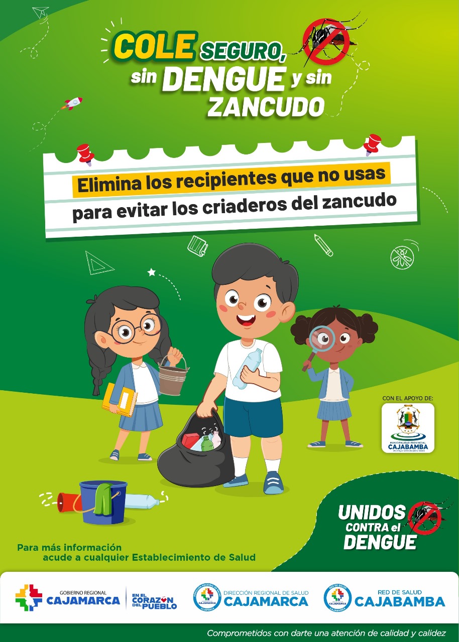 Cole seguro, sin dengue y sin zancudo